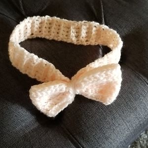 Hand crafted headband sz 6 to 12 months